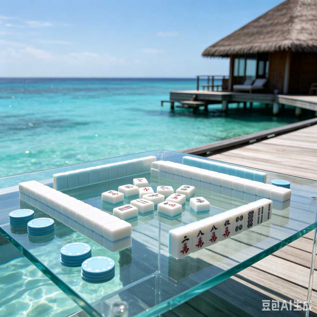 hotel entertainment mahjong set
