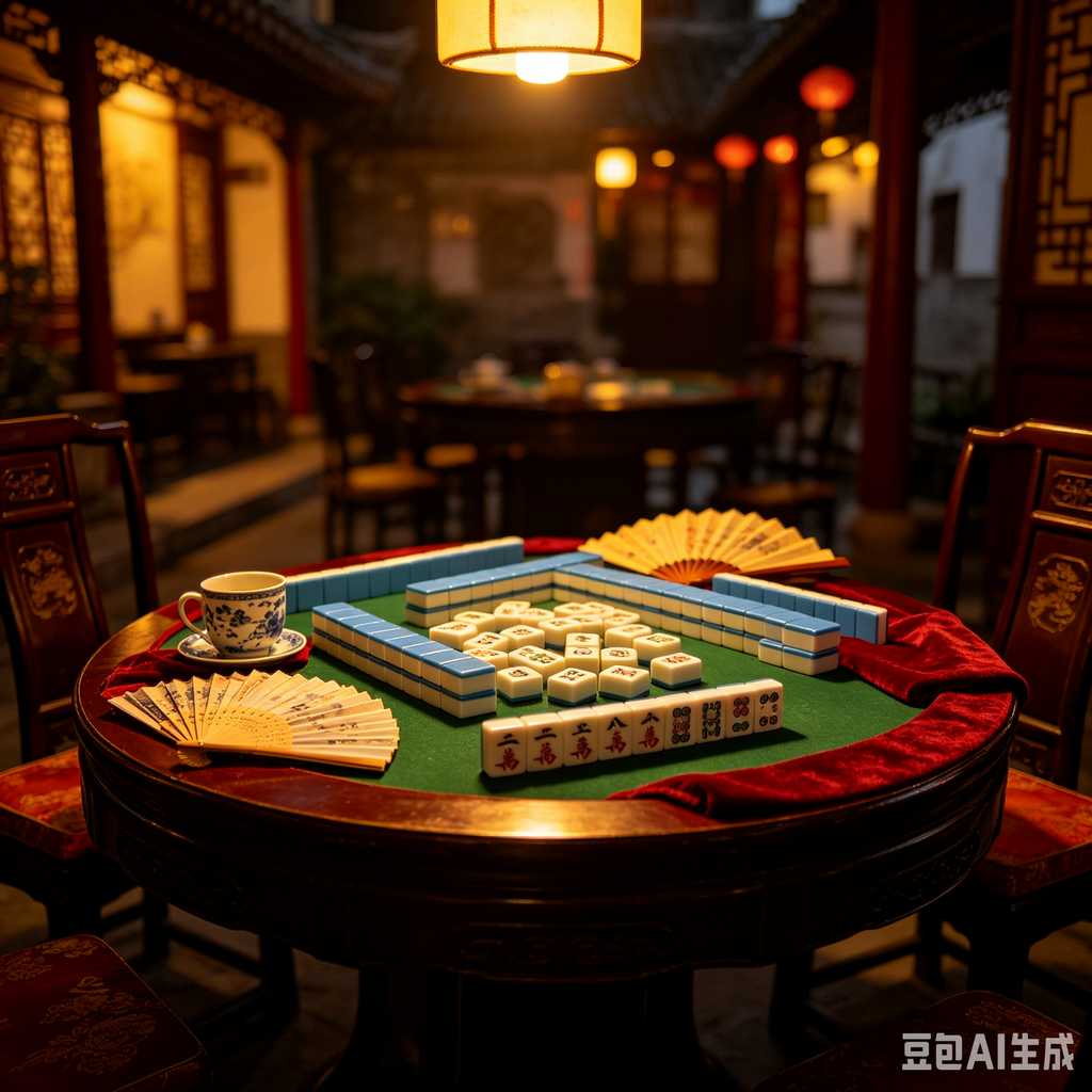 handheld mahjong tiles set