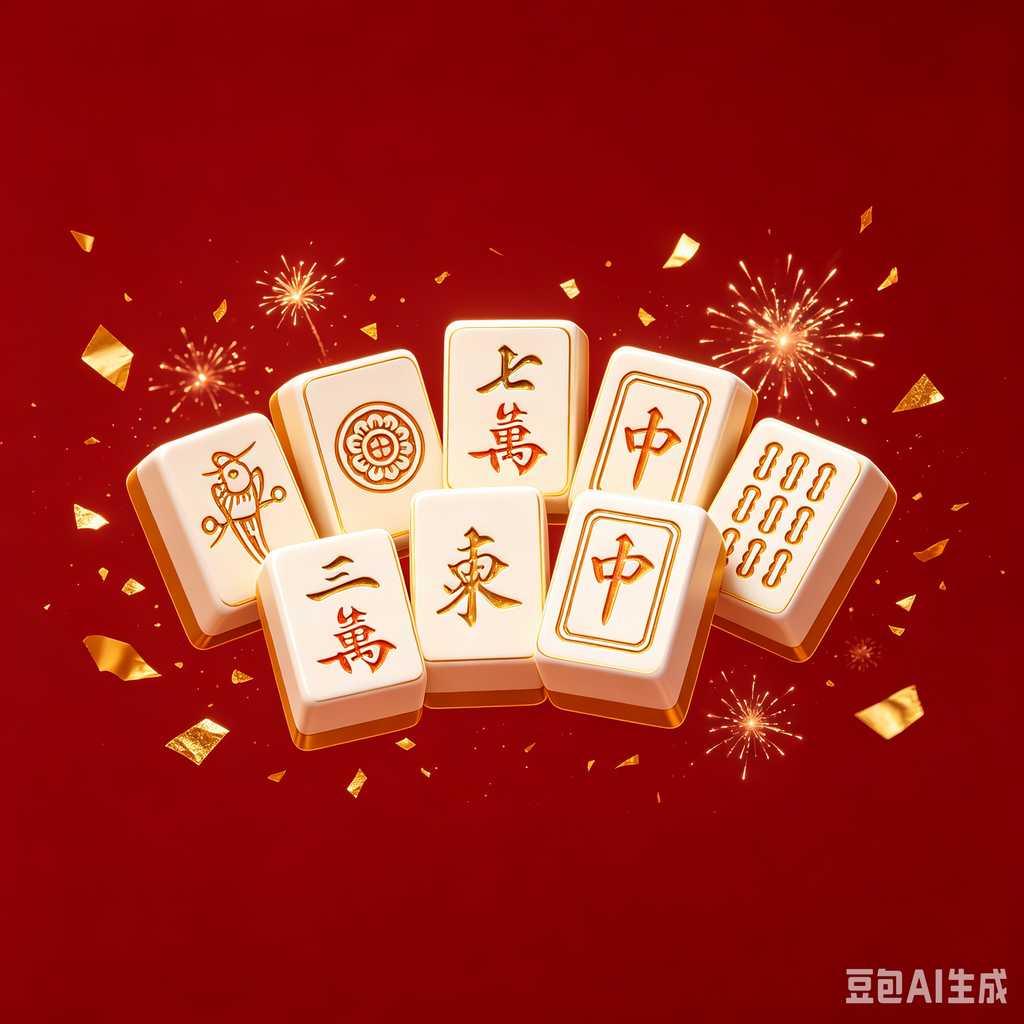 luxury carving mahjong tiles