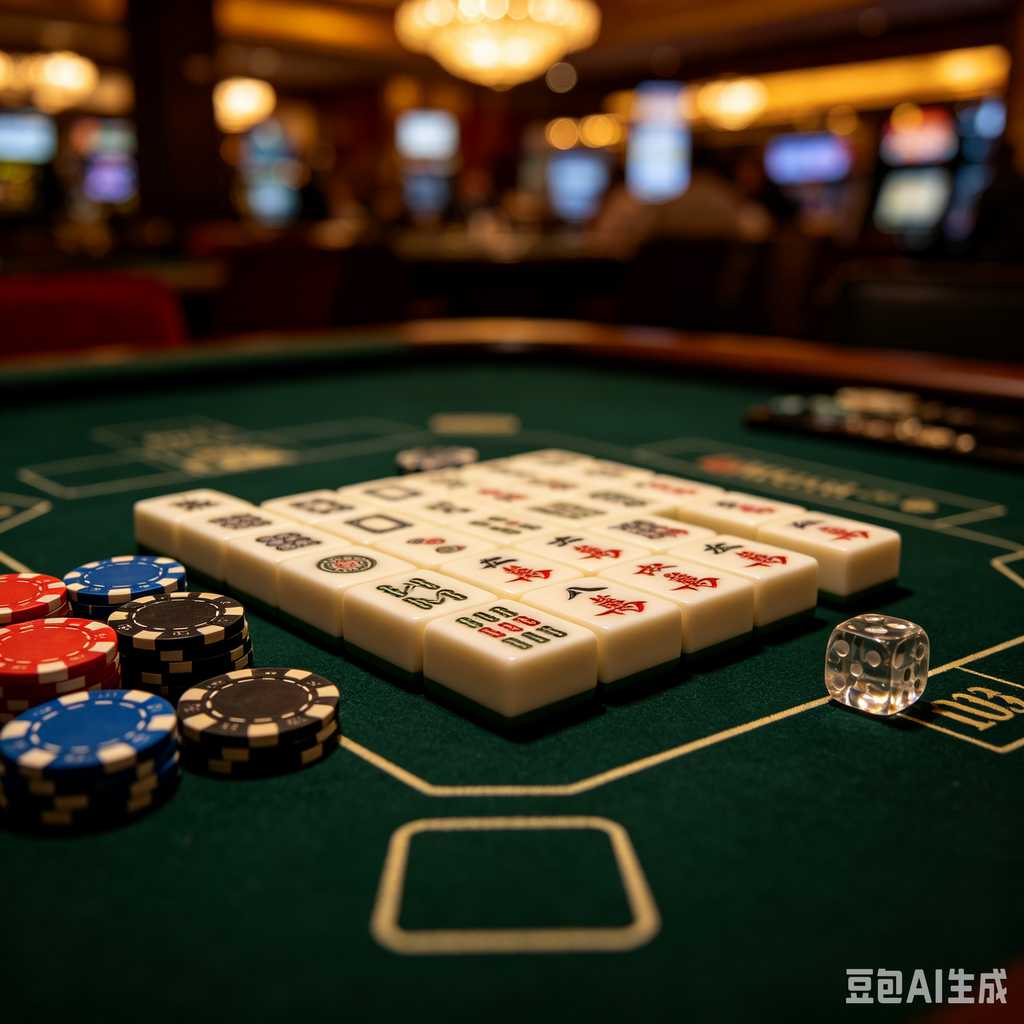 trendy color mahjong set