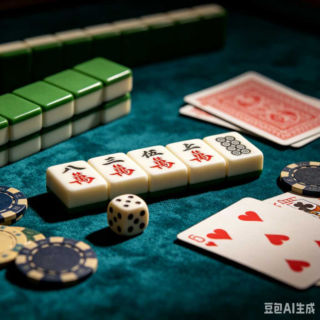 camping mahjong game set