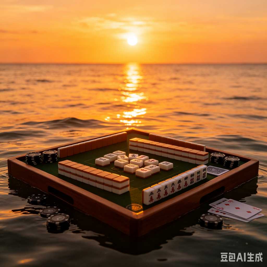 transparent acrylic mahjong set